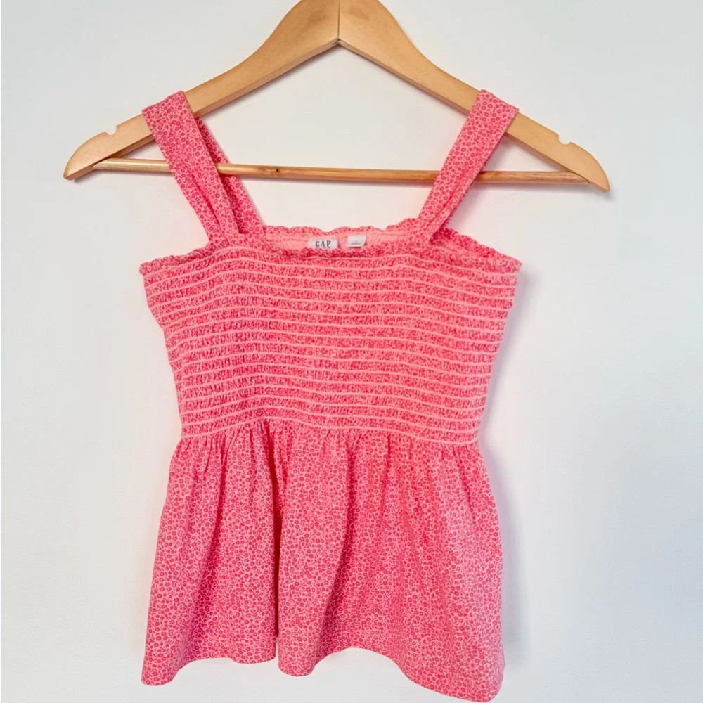 GAP Kids Babydoll Tank Top‎ Flowy Sleeveless Floral Size L Girls